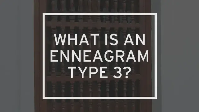 A barred window with the words "What is an Enneagram 3?" written over it.